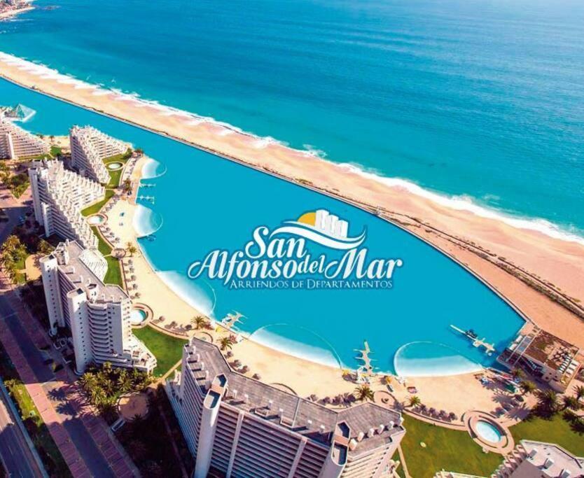 Apartamento San Alfonso del Mar Insuperable Vista San Antonio  Exterior foto